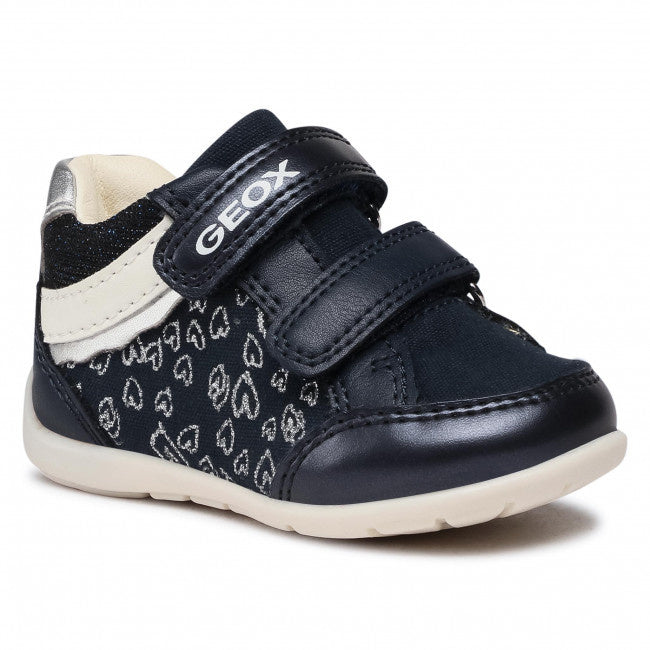 Geox Elthan Runners Navy/Silver