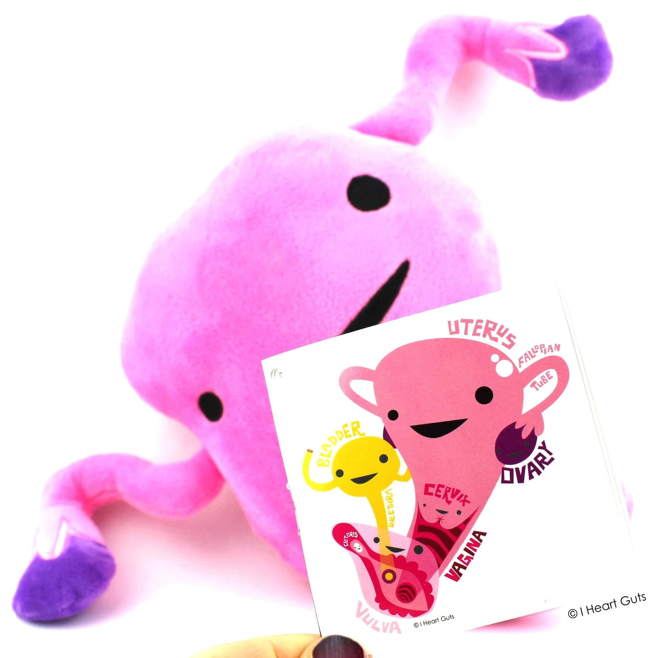 I HEART GUTS UTERUS PLUSH WOMB SERVICE