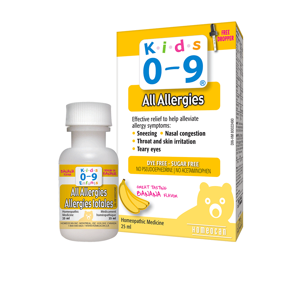 Homeocan Kids 0-9 All Allergies Oral Solution (25ml.)