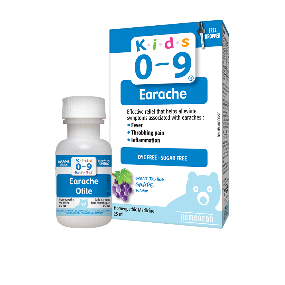 Homeocan Kids 0-9 Earache Oral Solution (25ml.)