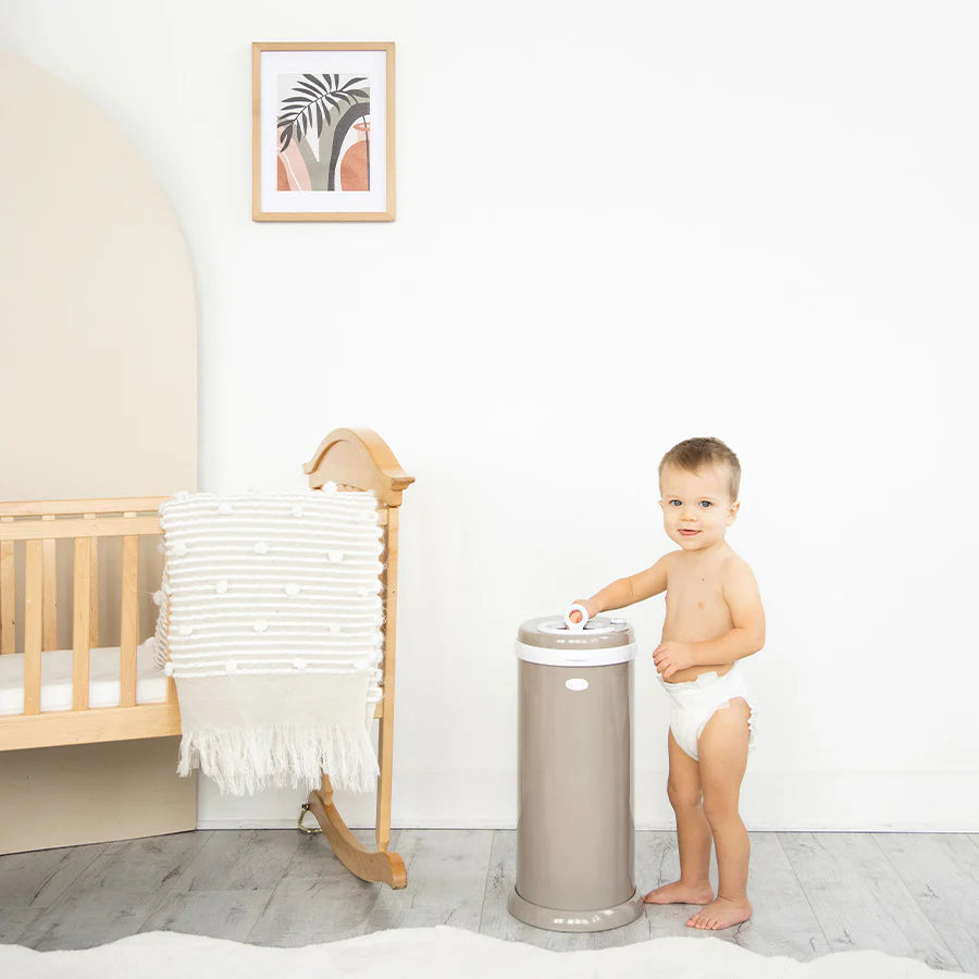 Ubbi Diaper Pail Taupe