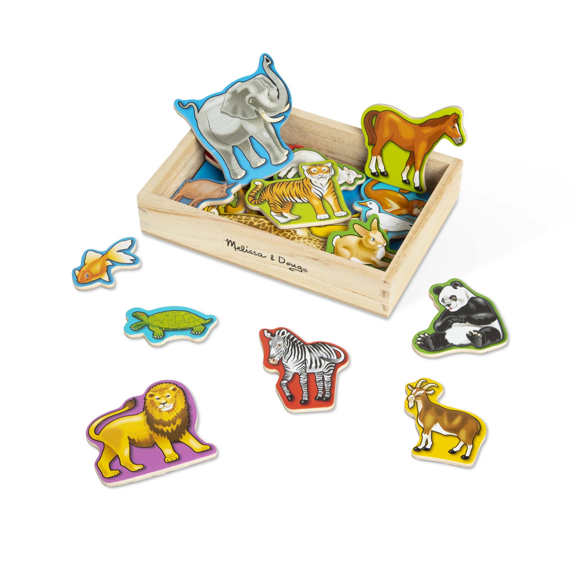 Melissa & Doug Wooden Magnets