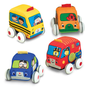 Melissa & Doug Pull-Back Town Vehicles