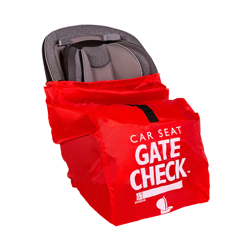 JL Childress Car Seat Gate Check Travel Bag Red