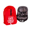 JL Childress Car Seat Gate Check Travel Bag Red