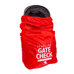 JL Childress Single/Double Stroller Gate Check Travel Bag Red