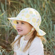 Jan & Jul Cotton Floppy Hat Lemon Fresh