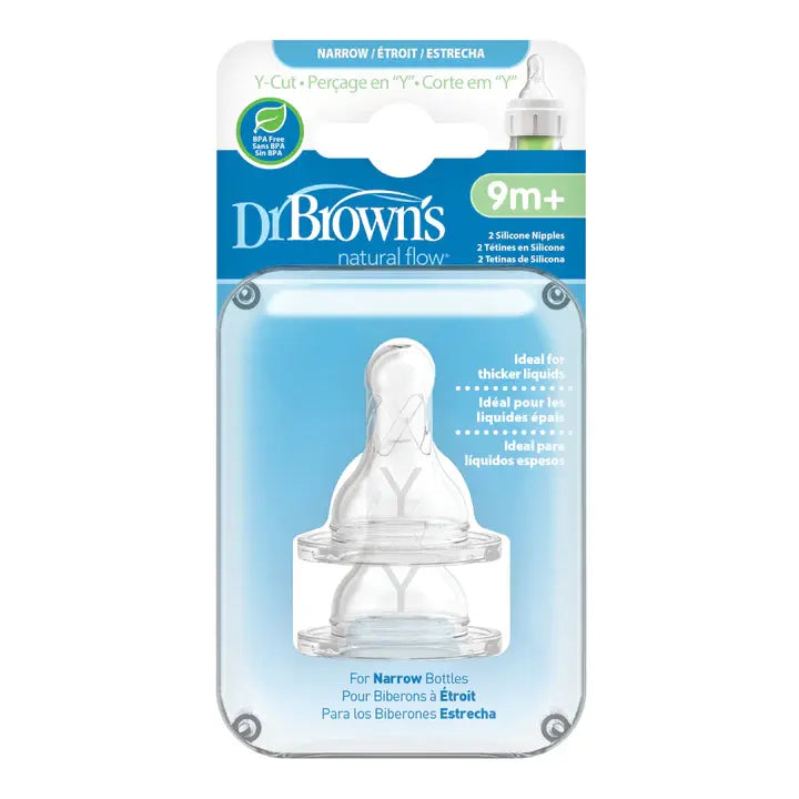 Dr. Brown's Options Narrow Nipples (2 pack)
