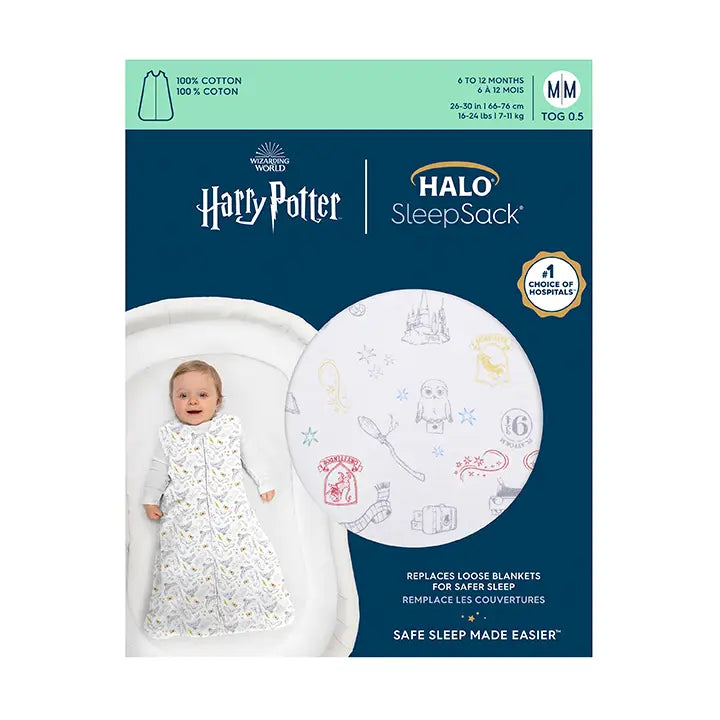 HALO 0.5 TOG Harry Potter SleepSacks Enchanted Medium