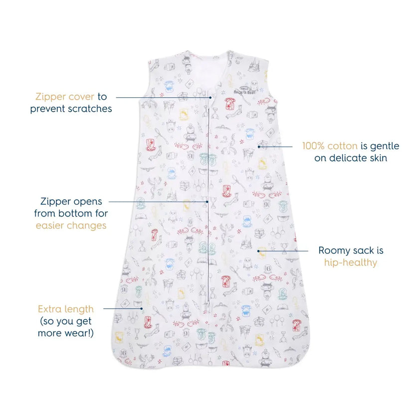 HALO 0.5 TOG Harry Potter SleepSacks Enchanted Medium