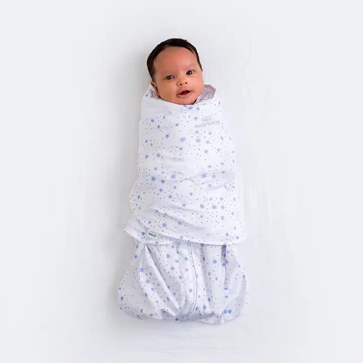 HALO 1.5 TOG Cotton SleepSack Swaddles Midnight Moons Blue