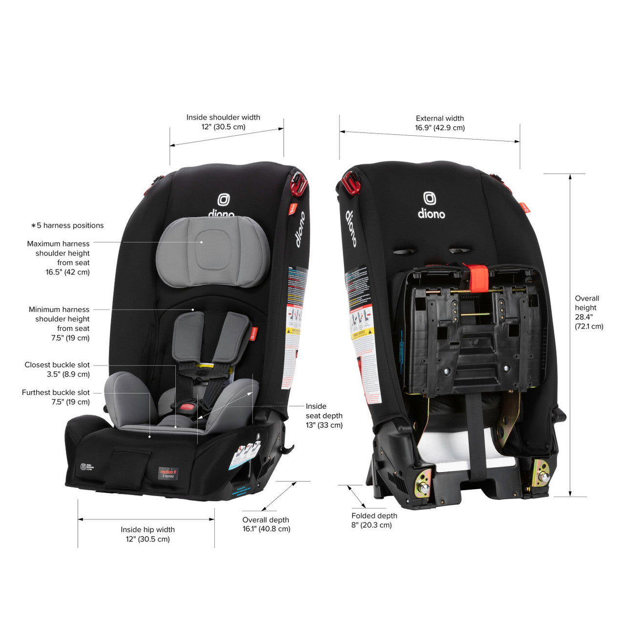 Diono Radian 3R Convertible Car Seats