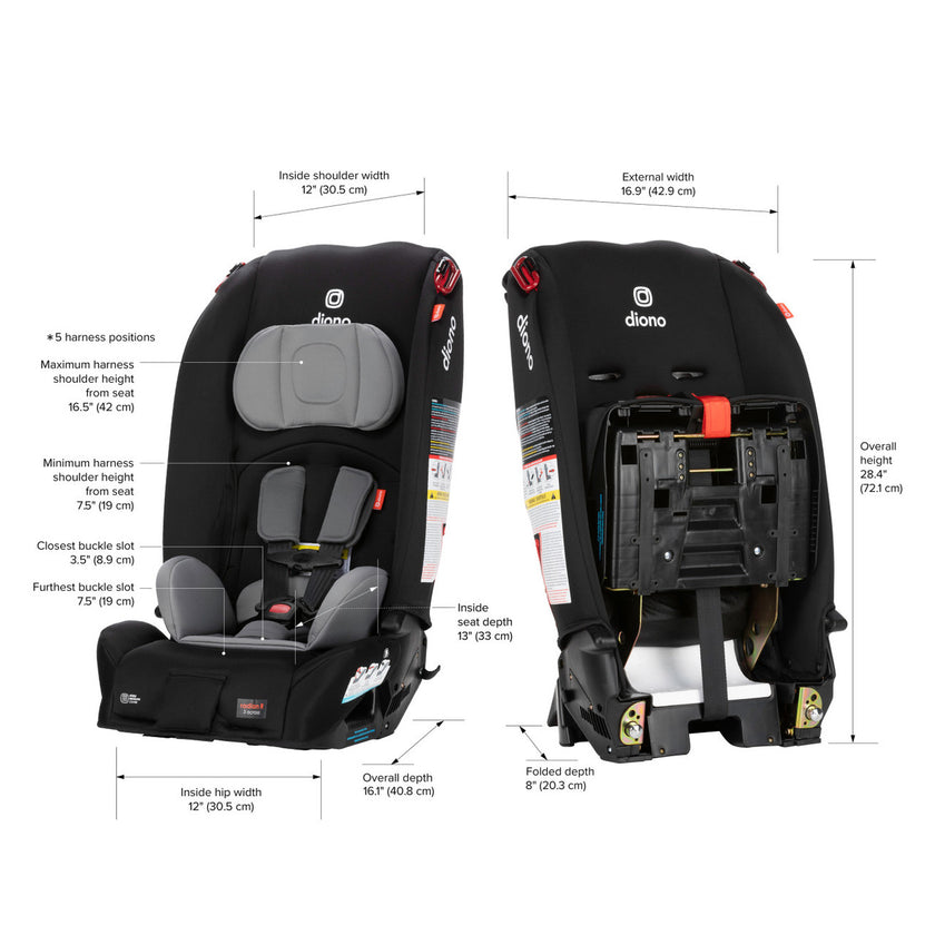 Diono Radian 3R All-in-One Convertible Car Seats