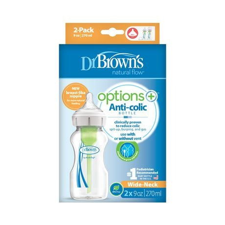 Dr. Brown's Options Wide 9oz. PP Bottles (2 pack)