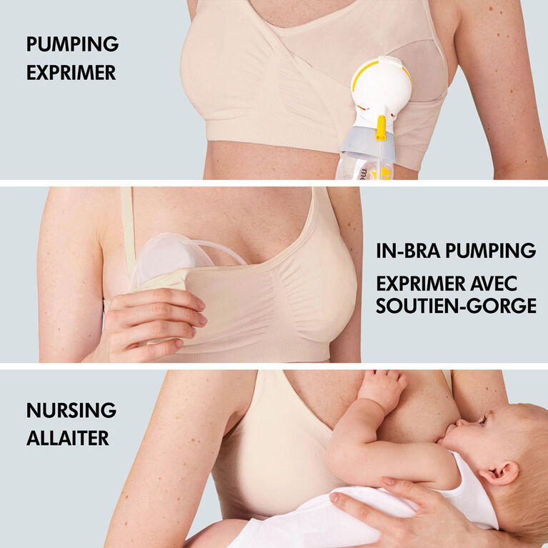 Medela 3-in-1 Pumping & Nursing Bra Chai