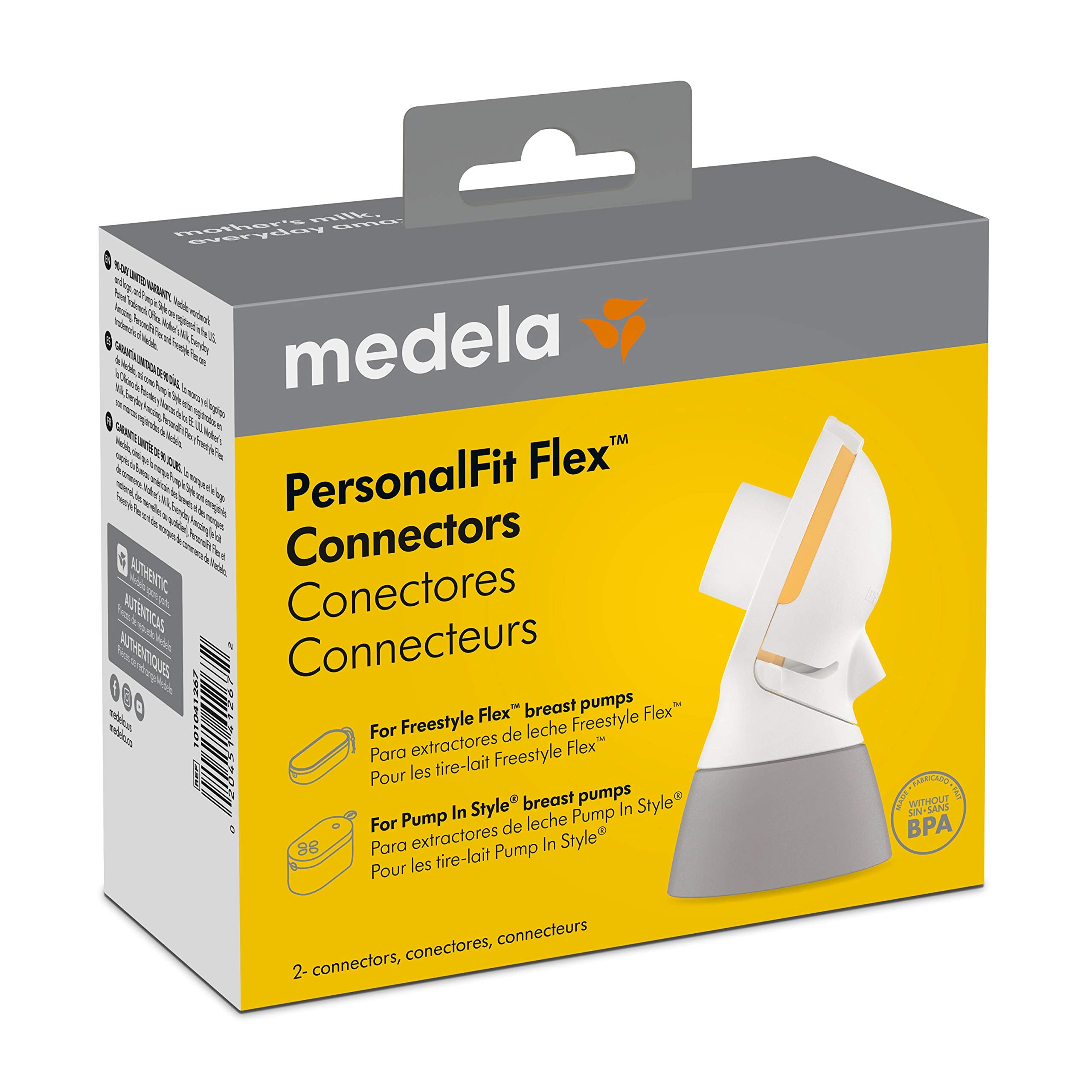 Medela PersonalFit Flex Connectors Freestyle Flex/Pump in Style Maxflow/Swing Maxi/Solo