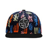 Headster Snapback Hats Seawall Black