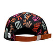 Headster 5 Panel Hats Seawall Black Youth