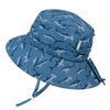 Jan & Jul Aqua-Dry Bucket Hat Shark Medium