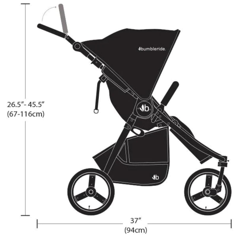 Bumbleride 2022 Indie Stroller Sand (store demo)