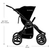 Bumbleride 2022 Indie Twin Stroller Black (store demo)