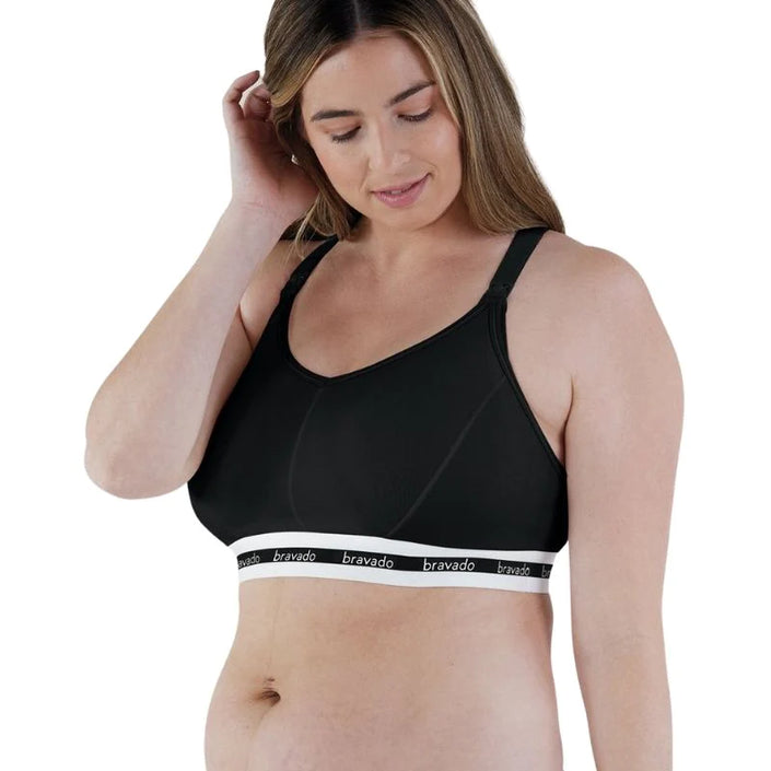 Bravado Extended Full Cup Nursing Bra Black