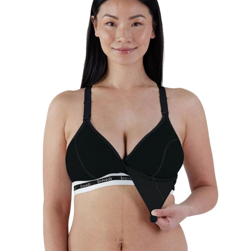 Bravado Original Pumping & Nursing Bra Black