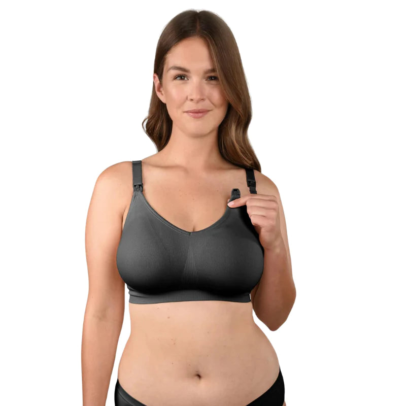 Bravado Silk Seamless Nursing Bra Black