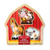 Melissa & Doug Jumbo Knob Puzzle Barnyard Animals