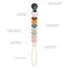 Loulou Lollipop Beadless Pacifier Clips