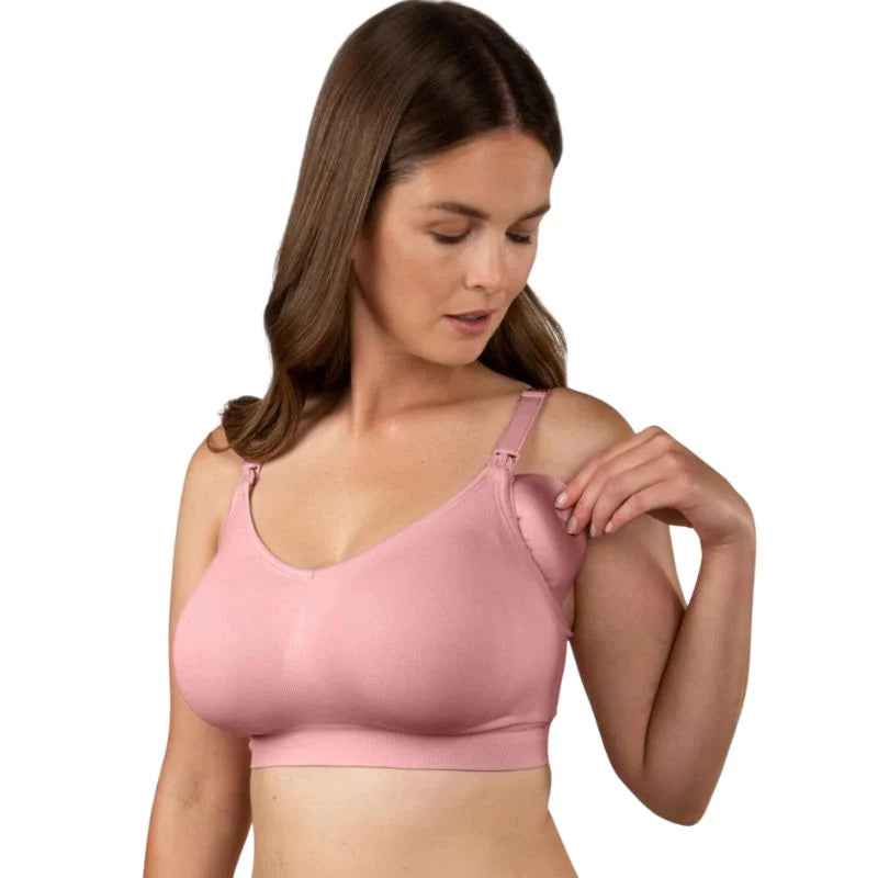 Bravado Silk Seamless Nursing Bra Dusted Peony