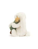 Jellycat Bashful Bunny with Christmas Tree
