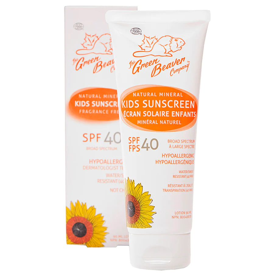 Green Beaver Kids Mineral Sunscreen SPF40