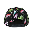 Headster Snapback Hats Dino Black