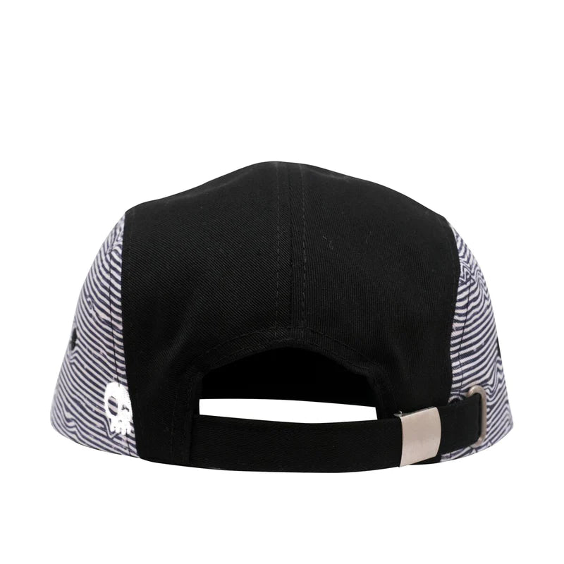 Headster 5 Panel Hats Lineup Black
