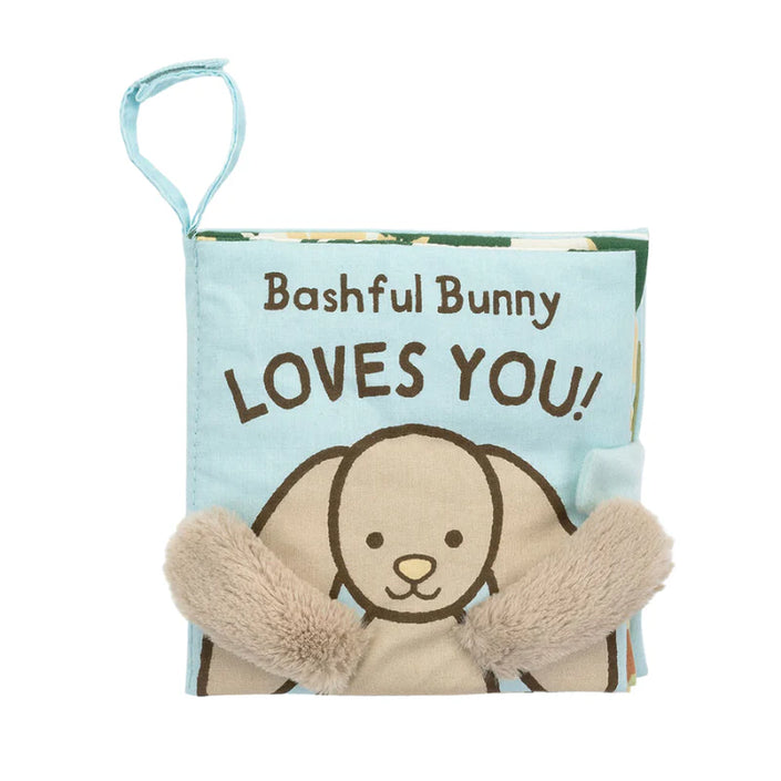 Jellycat Bashful Bunny Loves You Soft Book