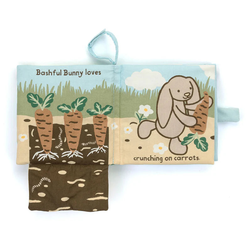 Jellycat Bashful Bunny Loves You Soft Book