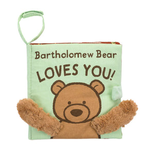 Jellycat Bartholomew Bear Loves You Soft Book