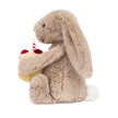 Jellycat Bashful Beige Bunny ‘Birthday’