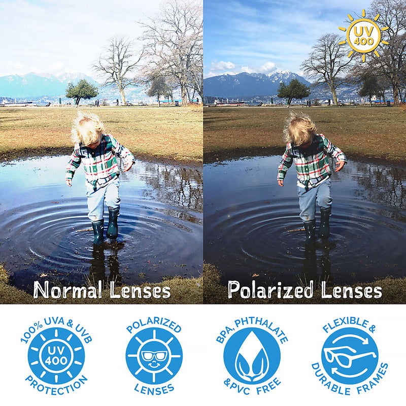 Jan & Jul Polarized Heart Sunglasses Medium