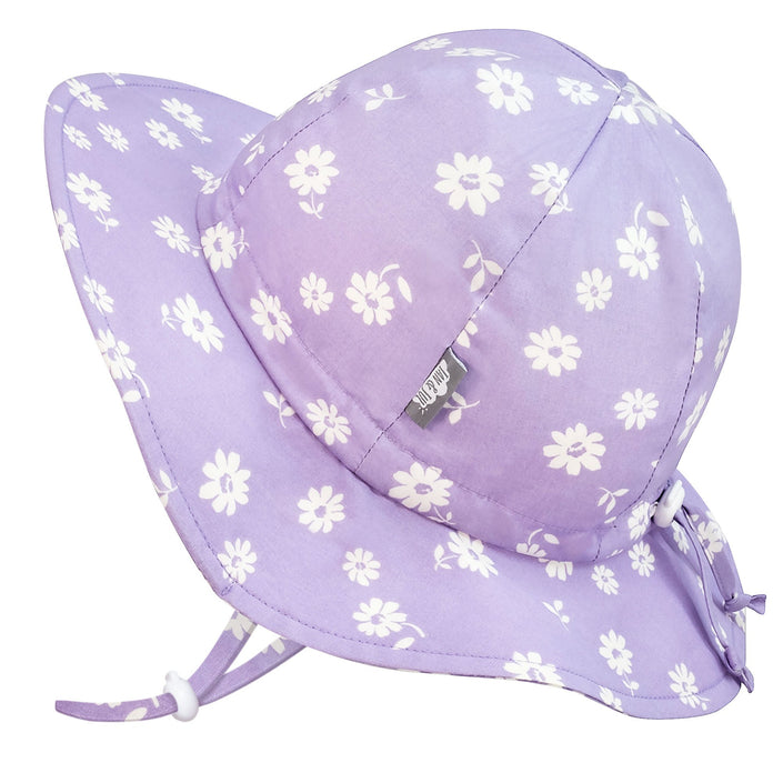 Jan & Jul Cotton Floppy Hat Lavender Daisy