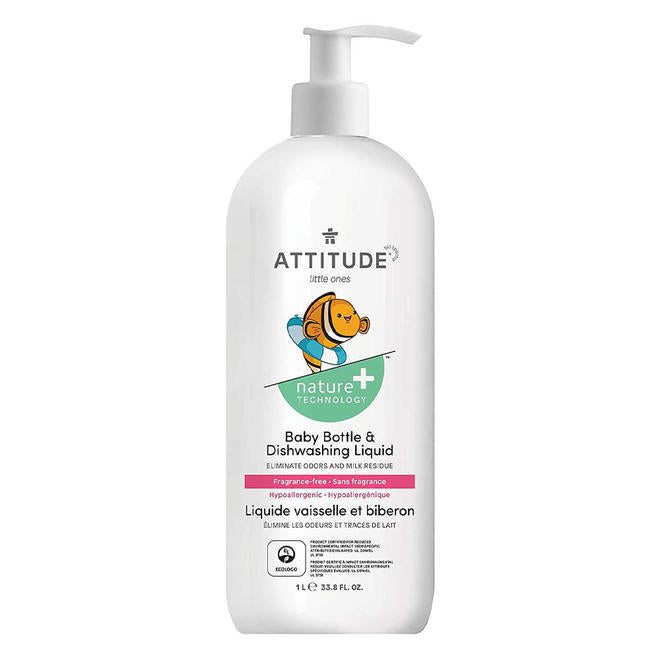 ATTITUDE Baby Bottle & Dishwashing Liquid (1l.)