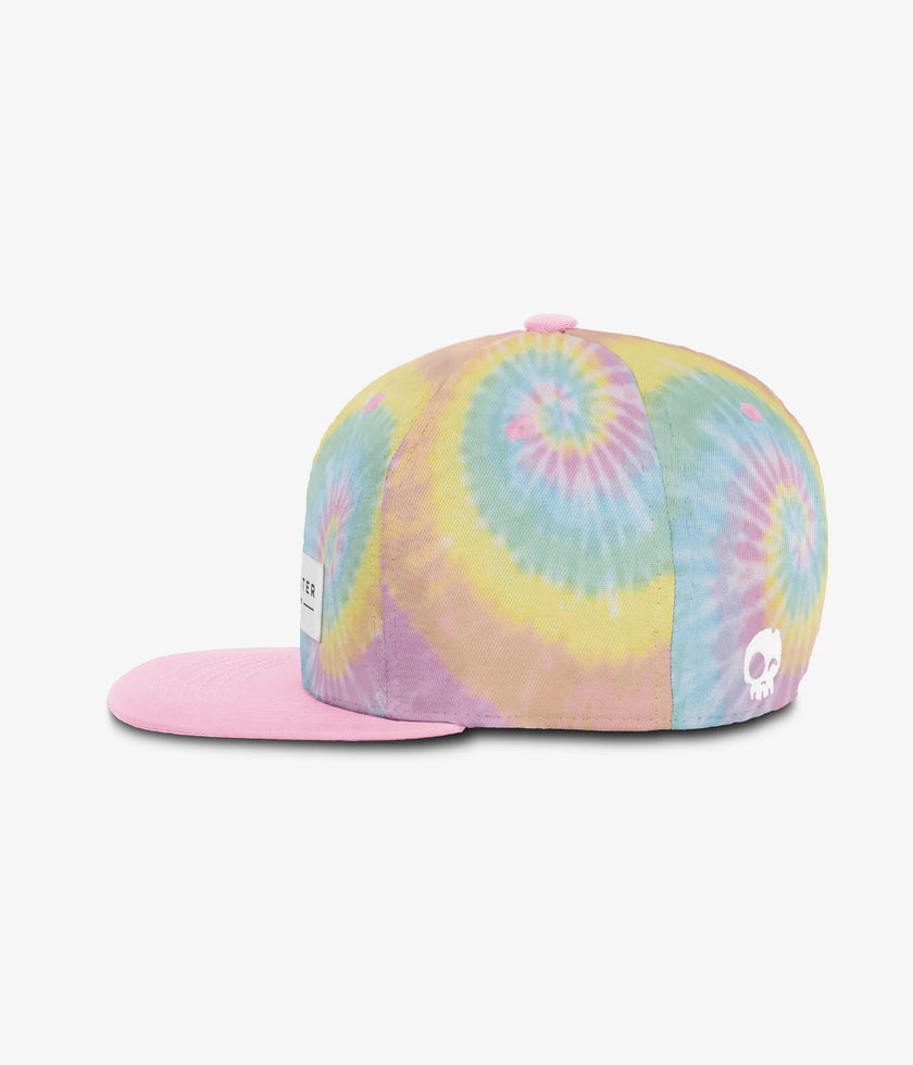 Headster SnapBack Hat Pink Tie-Dye