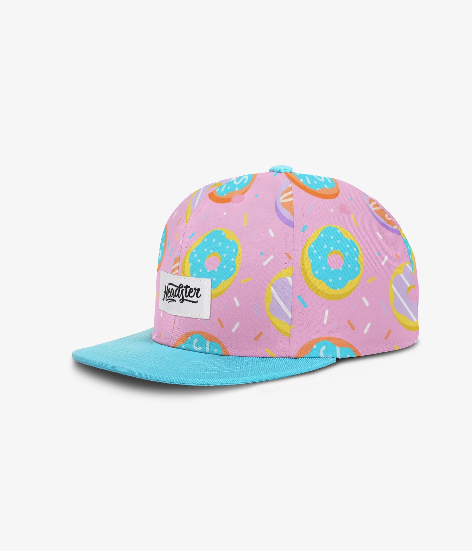 Headster Snapback Hat Duh Donut Pink