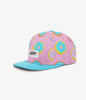Headster Snapback Hat Duh Donut Pink