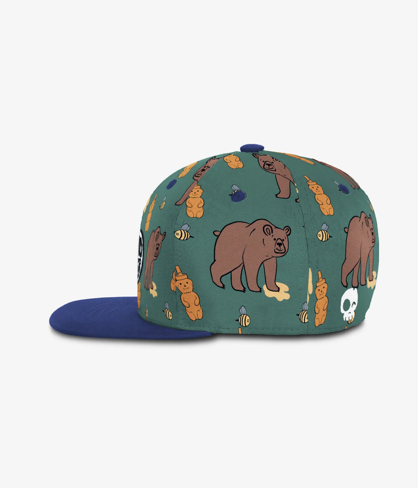 Headster SnapBack Hat Honey Bear