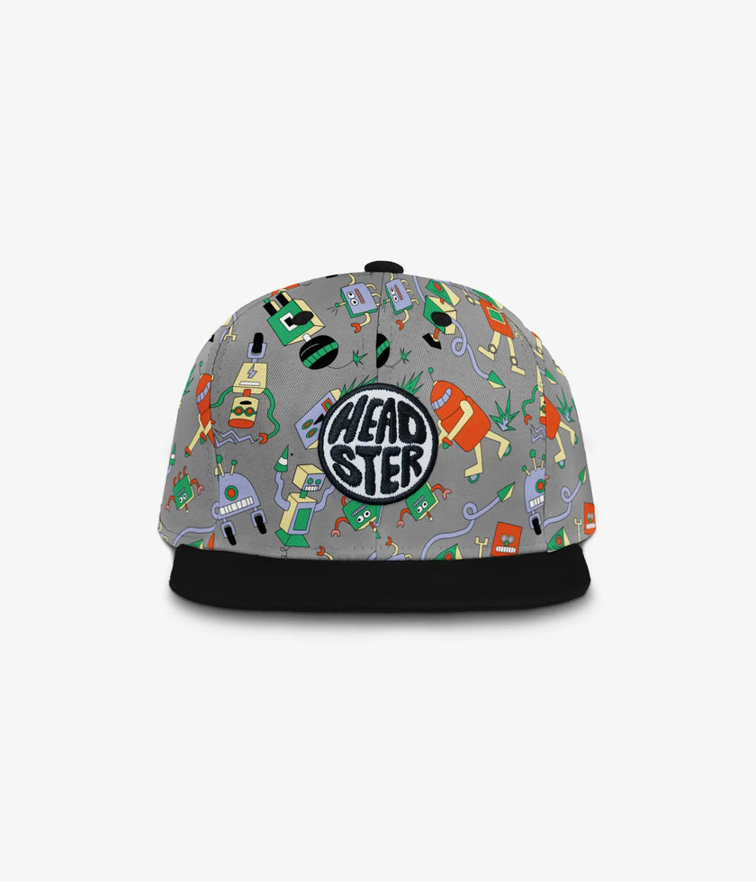 Headster SnapBack Hat Robotic Chaos