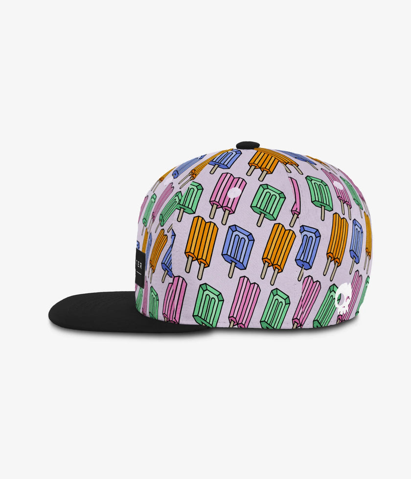 Headster Snapback Hats Pop Neon Purple
