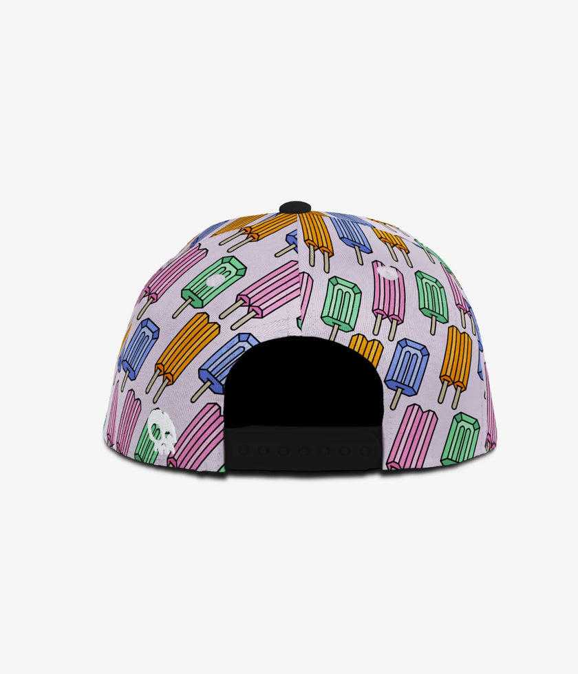 Headster Snapback Hats Pop Neon Purple