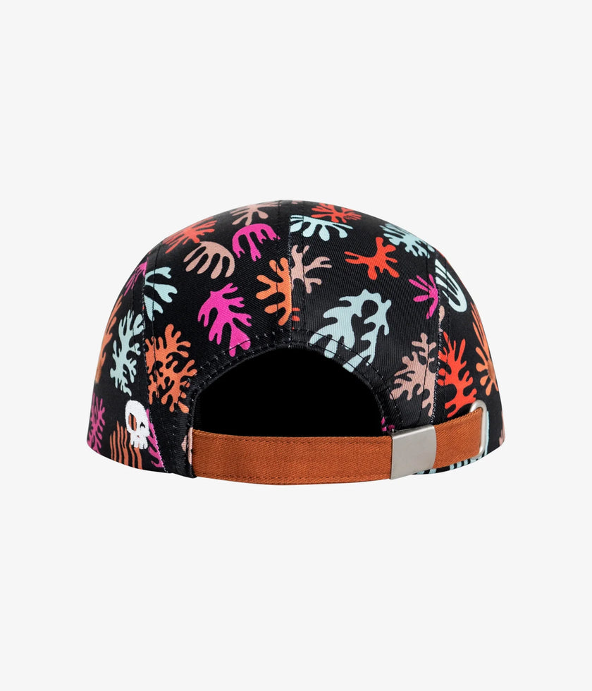 Headster 5 Panel Hats Seawall Black